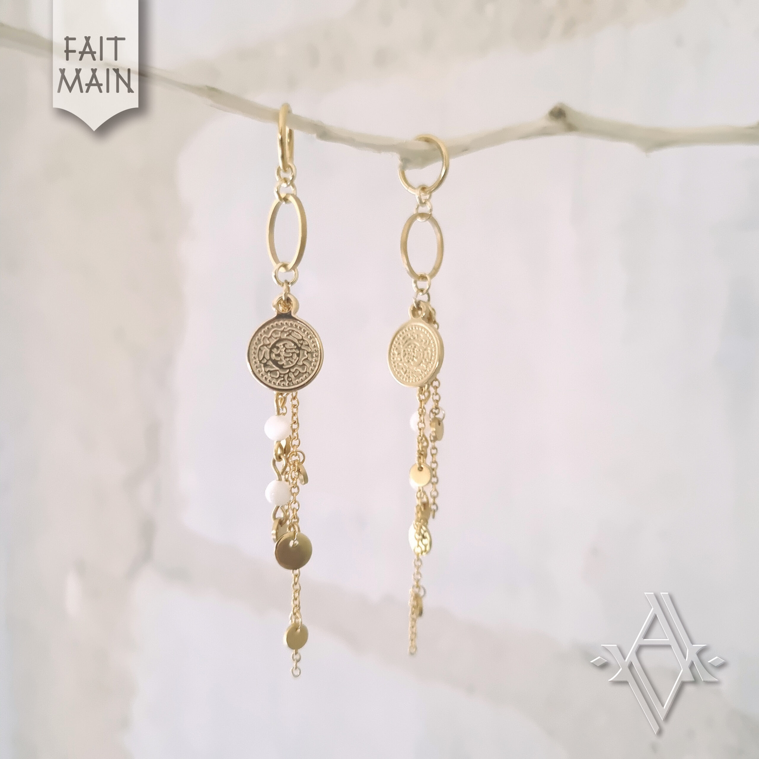 Boucle d'oreille Imperialis Artefact de Vala