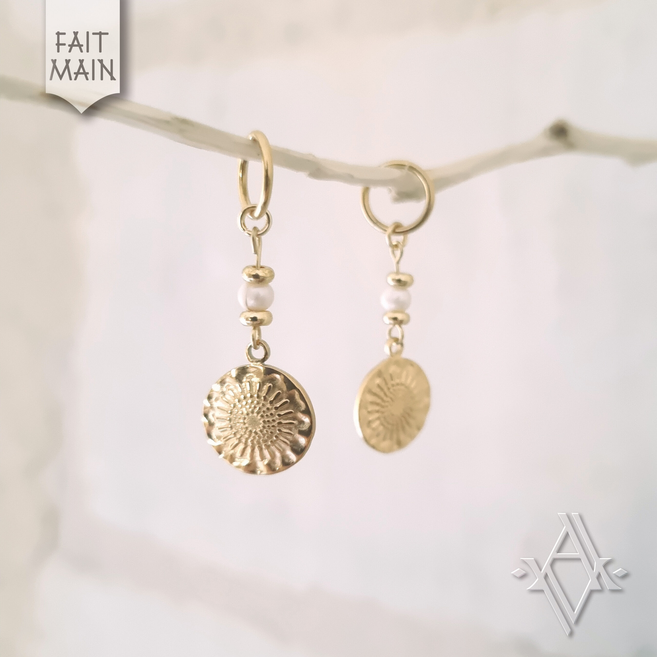 Boucle d'oreille arawa Artefact de Vala