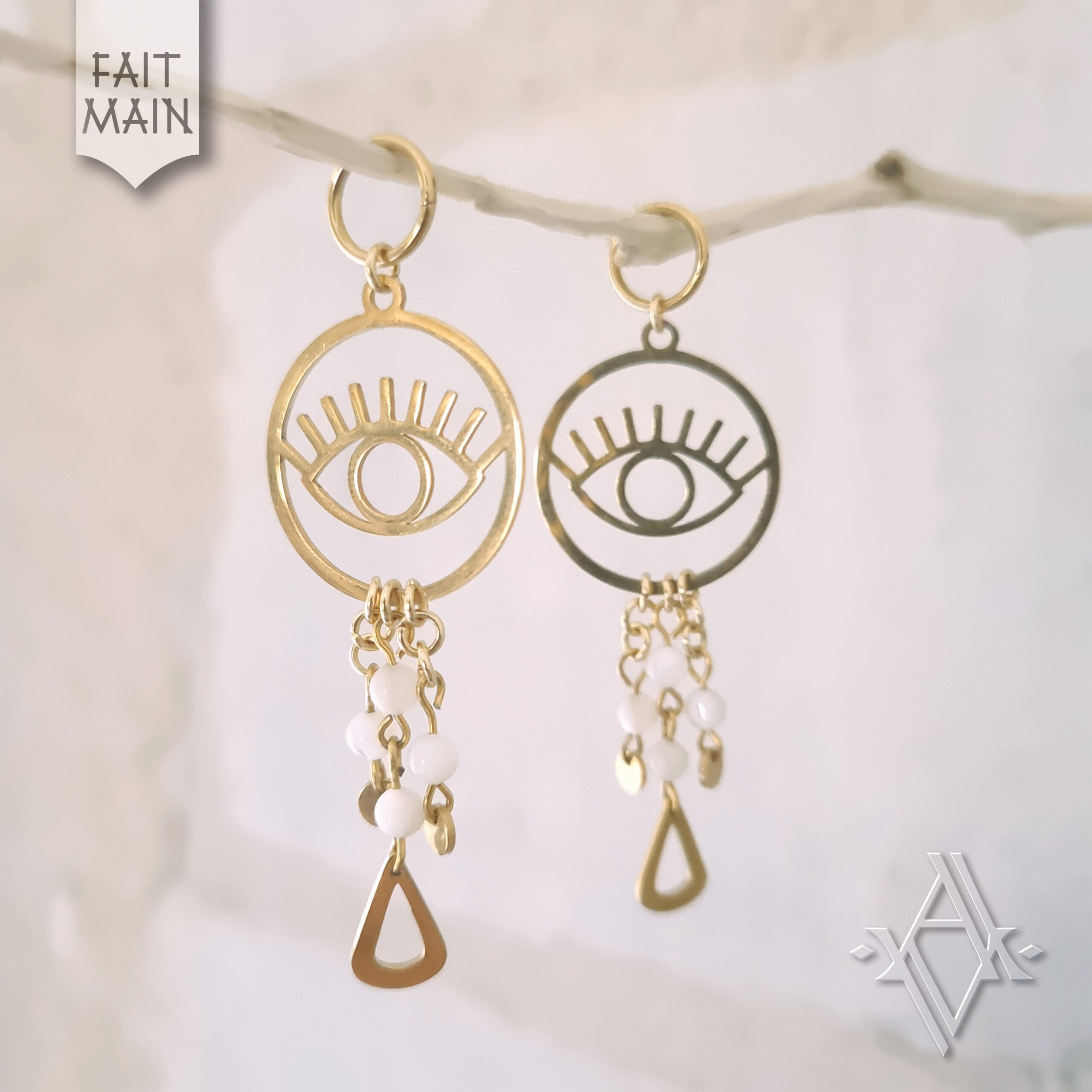 Boucle d'oreille Isis Artefact de Vala