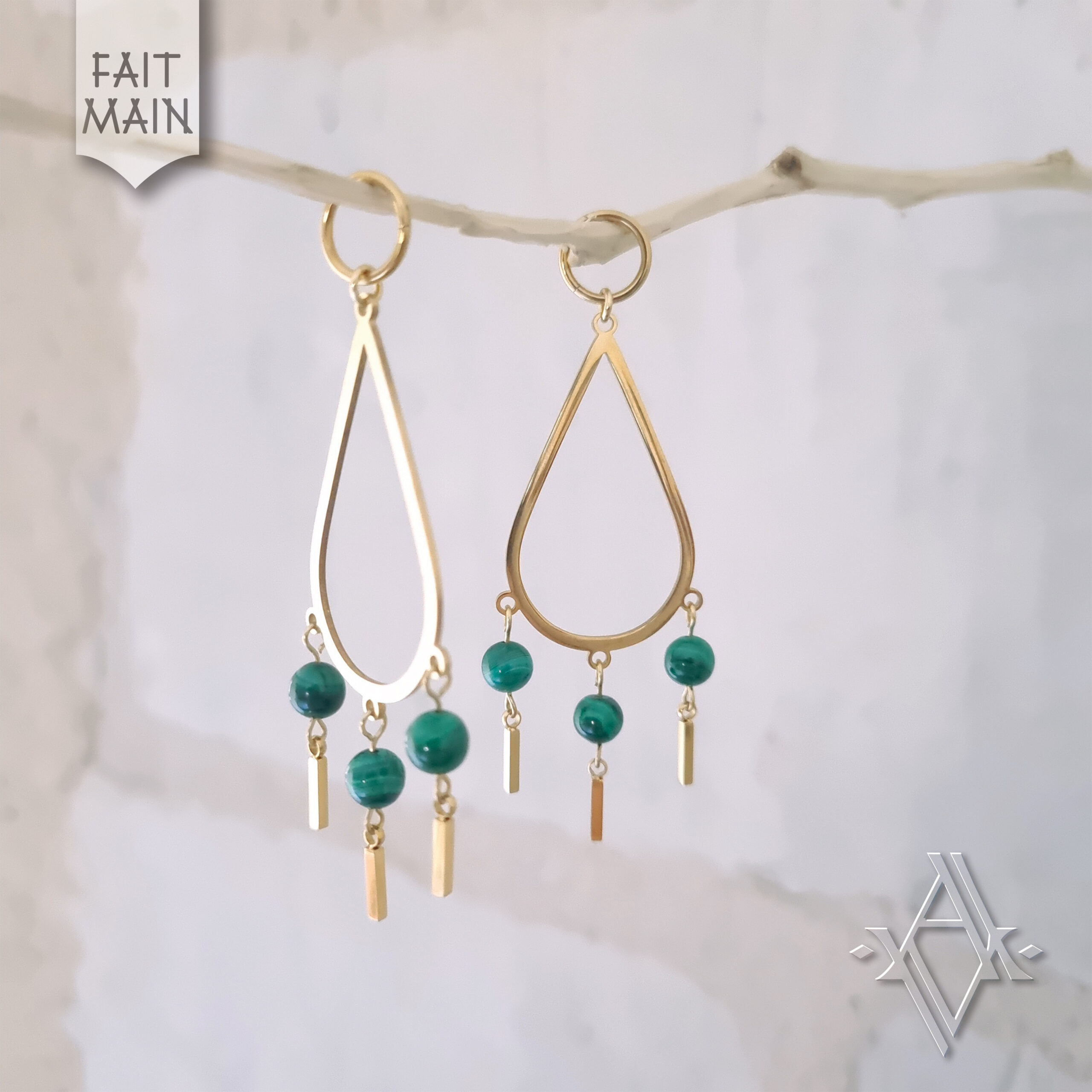 Boucle d'oreille Amazone Artefact de Vala