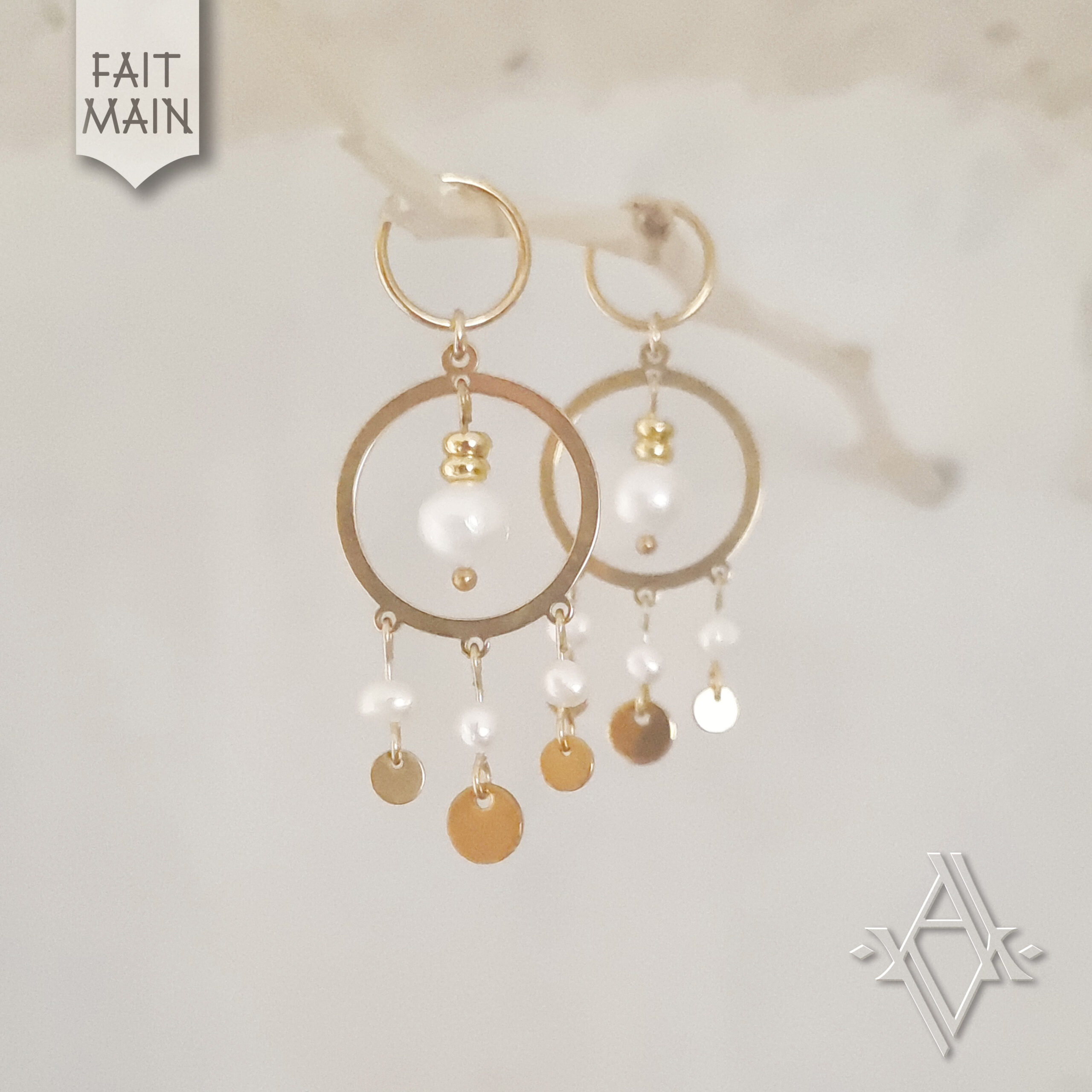 Boucle d'oreille Nuptiae Artefact de Vala