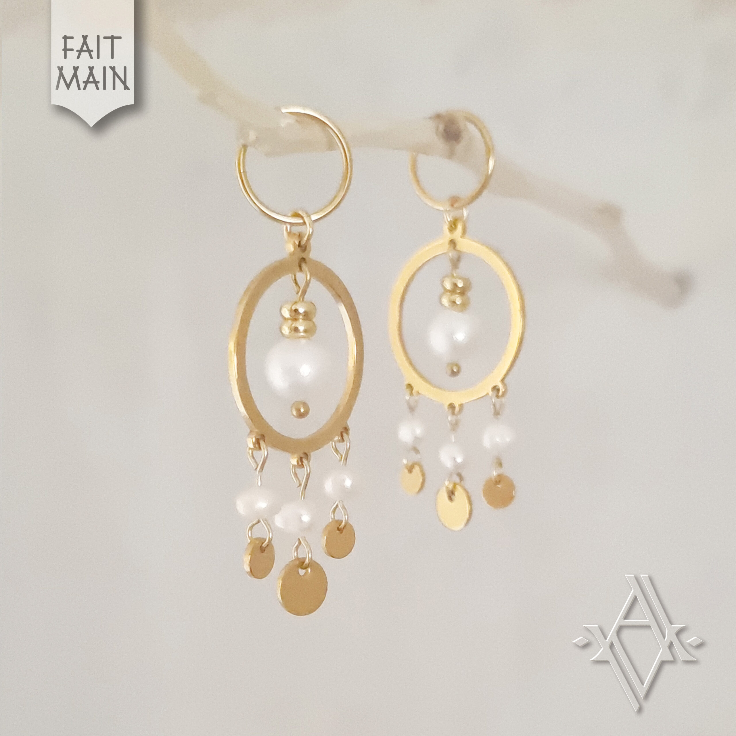 Boucle d'oreille Nuptiae Artefact de Vala