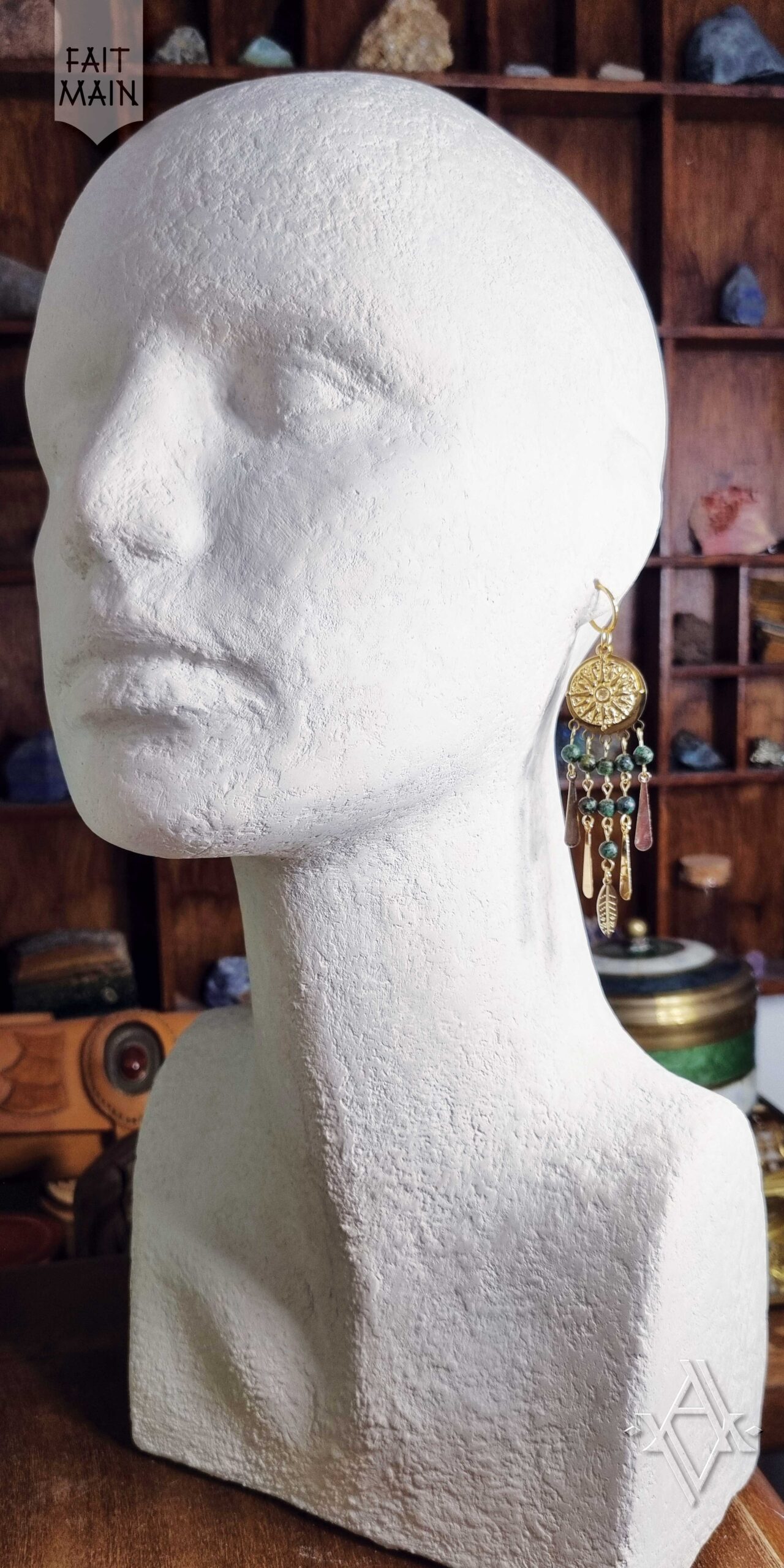 Boucles d'oreilles Matoaka Artefact de Vala