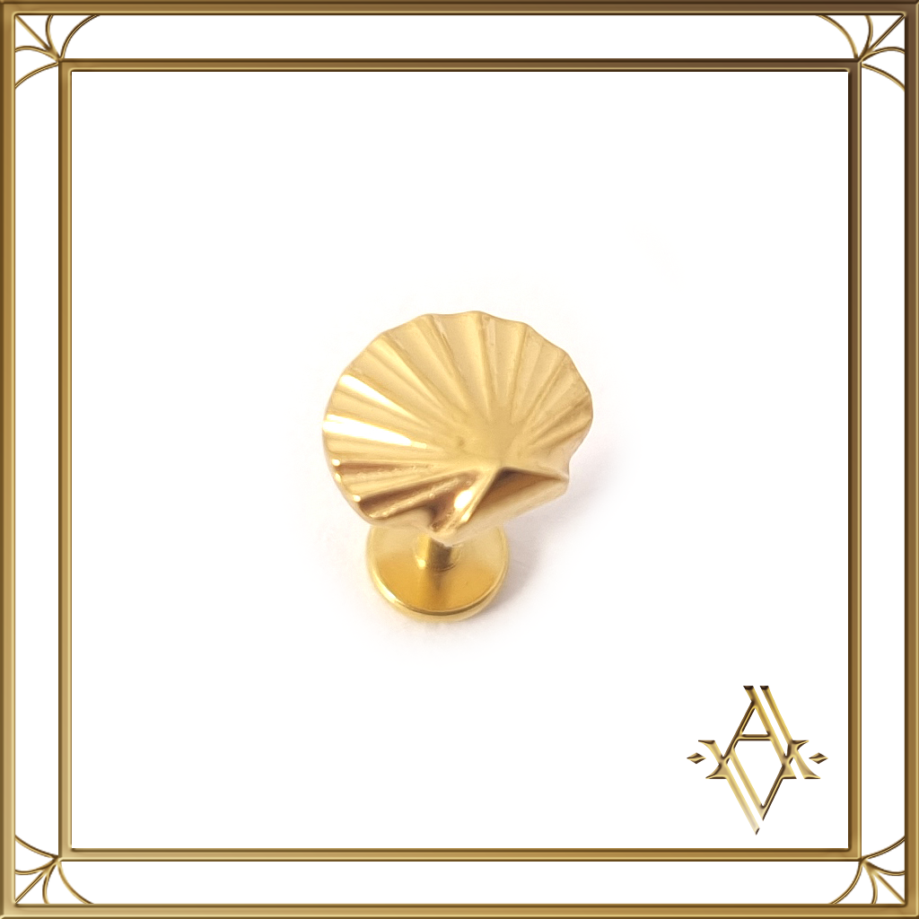 Piercing titane doré Sirène Artefact de Vala