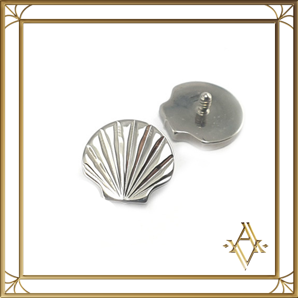 Piercing titane argenté Sirène Artefact de Vala