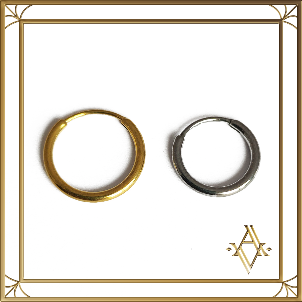 Anneau titane doré argenté le Créole Artefact de Vala