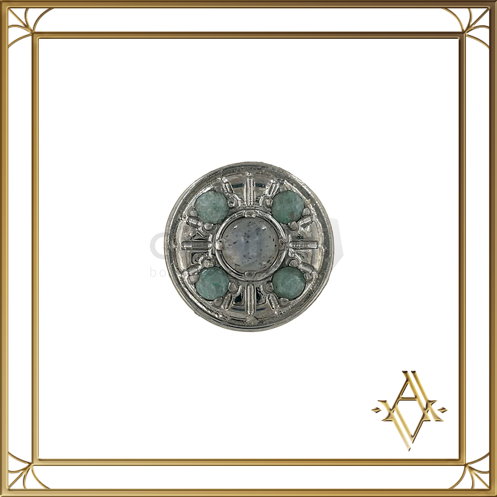 Voice labradorite amazonite titane Artefact de Vala