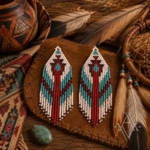 Canyon boucles d'oreilles artefact de vala