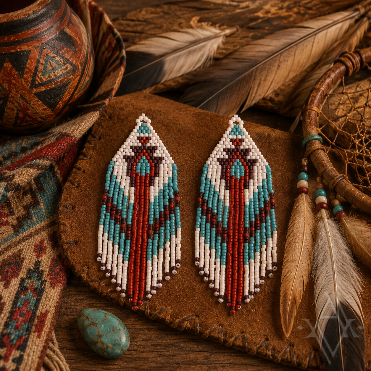 Canyon boucles d'oreilles artefact de vala